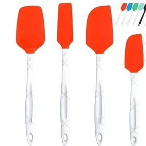 Mistralli Silicone Spatulas 4-Piece Set by M Kitchen World New